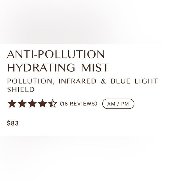 MZ SKIN ANTI-POLLUTION HYDRATING MIST
POLLUTION, INFRARED & BLUE LIGHT SHIELD - Picture 7 of 7